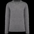 Jersey lana merina hombre Grey Heather 3Xl