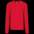 Jersey Punto cuello de pico hombre Red XXL