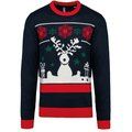 Jersey de punto de Navidad unisex Night Navy M