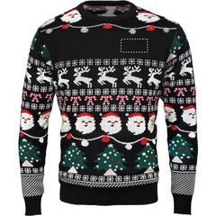 Jersey Navideño con luces LED | EMBROIDERY LEFT | 100 x 50