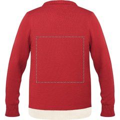 Jersey Navideño Acrílico S/M | Trasero | 270 x 260