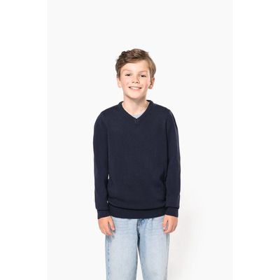 Jersey cuello de pico niños