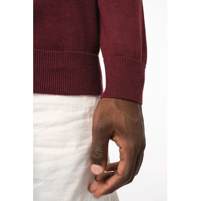 Jersey Punto cuello de pico hombre
