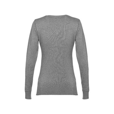 Jersey con escote de pico para mujer