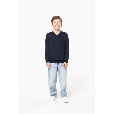 Jersey cuello de pico niños