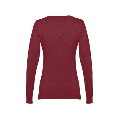 Jersey con escote de pico para mujer