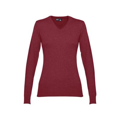 Jersey con escote de pico para mujer