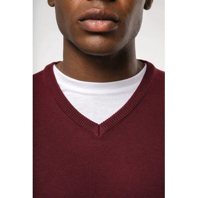 Jersey Punto cuello de pico hombre