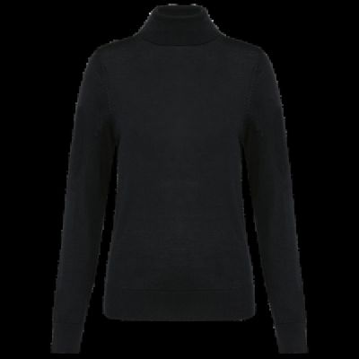 Jersey lana merina para chica Black L