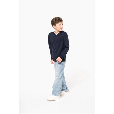 Jersey cuello de pico niños