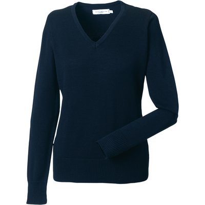 Jersey cuello de pico para chica French Navy XXL