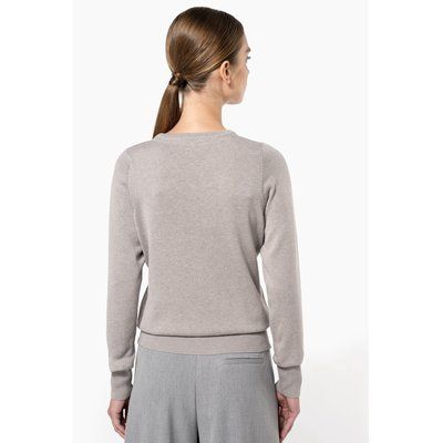 Jersey cuello redondo mujer