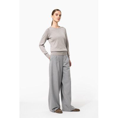 Jersey cuello redondo mujer