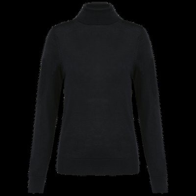 Jersey lana merina para chica Black S