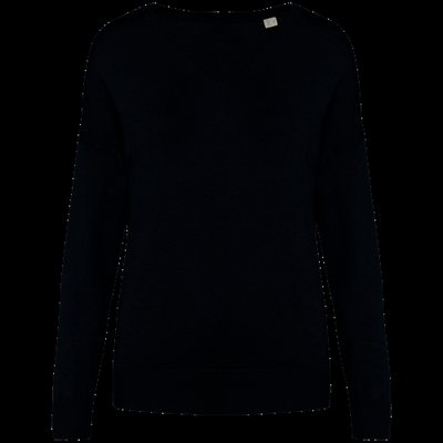 Jersey mujer cuello pico Black L