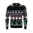 Jersey Navideño con luces LED Negro