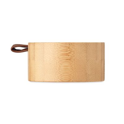 Joyero Bambú Tapa Espejo Extraíble Ø8cm