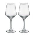 Juego de 2 Copas de Vino 400ml Transparente