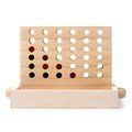 Juego 4 en raya de madera Crudo TALLA ÚNICA INFANTIL