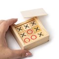 Juego de habilidad 3 en raya de madera