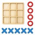 Juego de madera tres en raya