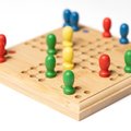 Juego de parchís de bambú