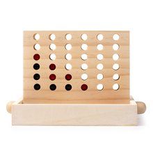 Juego 4 en raya de madera Crudo TALLA ÚNICA INFANTIL