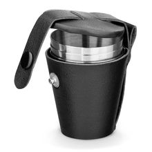 Juego de 4 vasos de 25mL acero inox Cromado