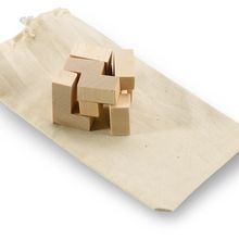 Juego de habilidad 3D en madera natural Madera