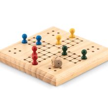 Juego Parchís Mini de Madera Madera