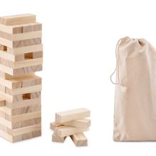 Juego torre con bloques de madera Madera