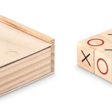 Juego tres en raya de madera Madera