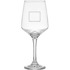 Juego de 2 Copas de Vino 400ml | GLASS 1 FRONT | 35 x 30