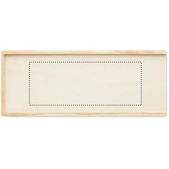 Juego de dominó de madera y cartas recicladas | LID | 130 x 50