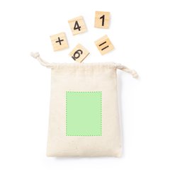 Juego de Cálculos 32 piezas en Madera | En la bolsa de presentación | 40 x 50
