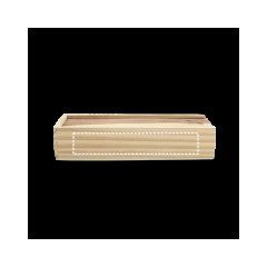 Juego Dominó con Caja de Madera | Lateral | 120 x 20