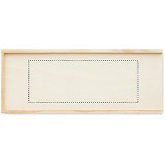 Juego de dominó de madera y cartas recicladas | LID | 130 x 50