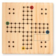 Juego Parchís Mini de Madera | BOARD 2 | 35 x 15