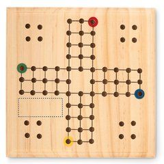 Juego Parchís Mini de Madera | BOARD 3 | 35 x 15