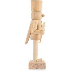Juego de pintura con muñeco de madera | BASE SIDE 3 | 20 x 8