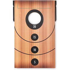 Juego Puntería con Tres en Raya MDF | Frontal Superior | 250 x 50