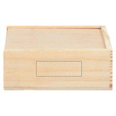 Juego tres en raya de madera | SIDE RIGHT | 30 x 10