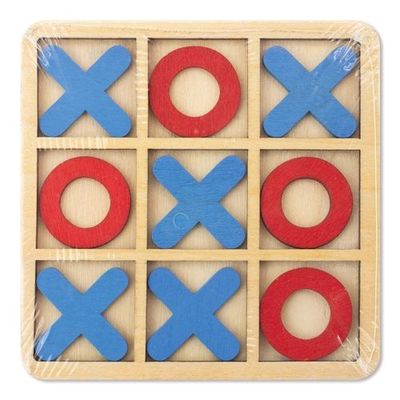 Juego de madera tres en raya