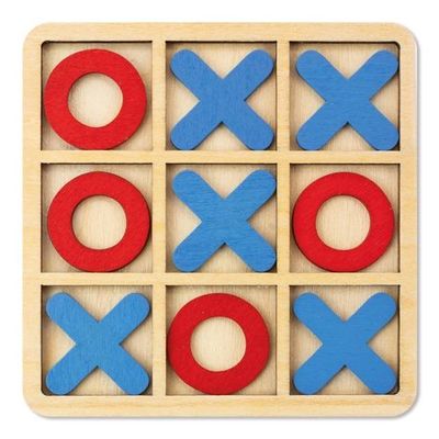 Juego de madera tres en raya