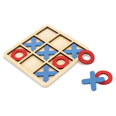 Juego de madera tres en raya