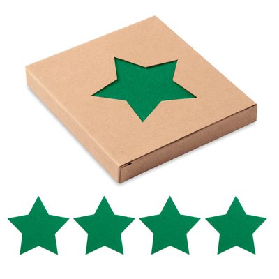 Juego 4 Posavasos Estrella Fieltro