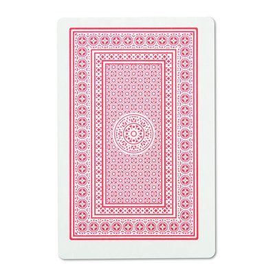 Juego de cartas de póker en caja de metal
