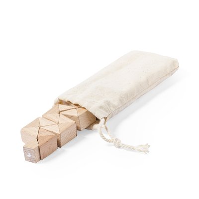 Juego Creativo de Madera con Funda