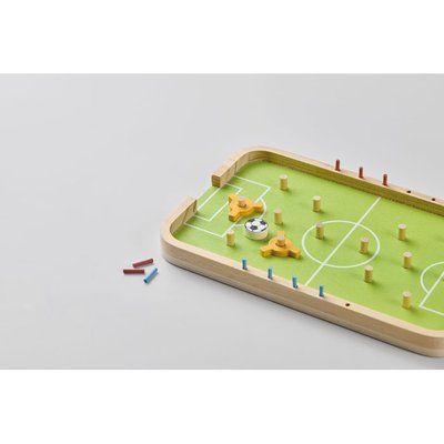 Juego de fútbol mini de madera