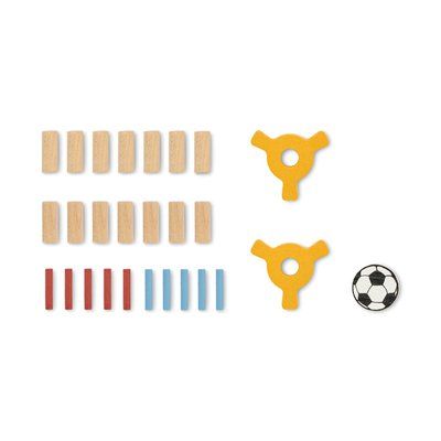 Juego de fútbol mini de madera